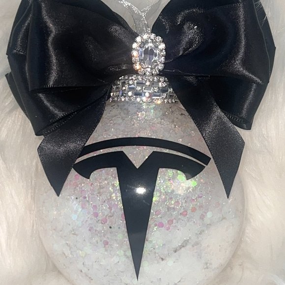 Tesla Christmas Tree Ornament| Customized Present| White Elephant Gift, Vehicle - Picture 11 of 15